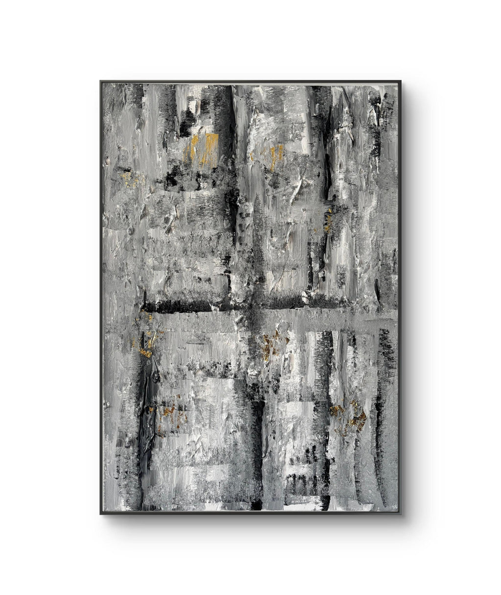 Silent Structure Textured Art