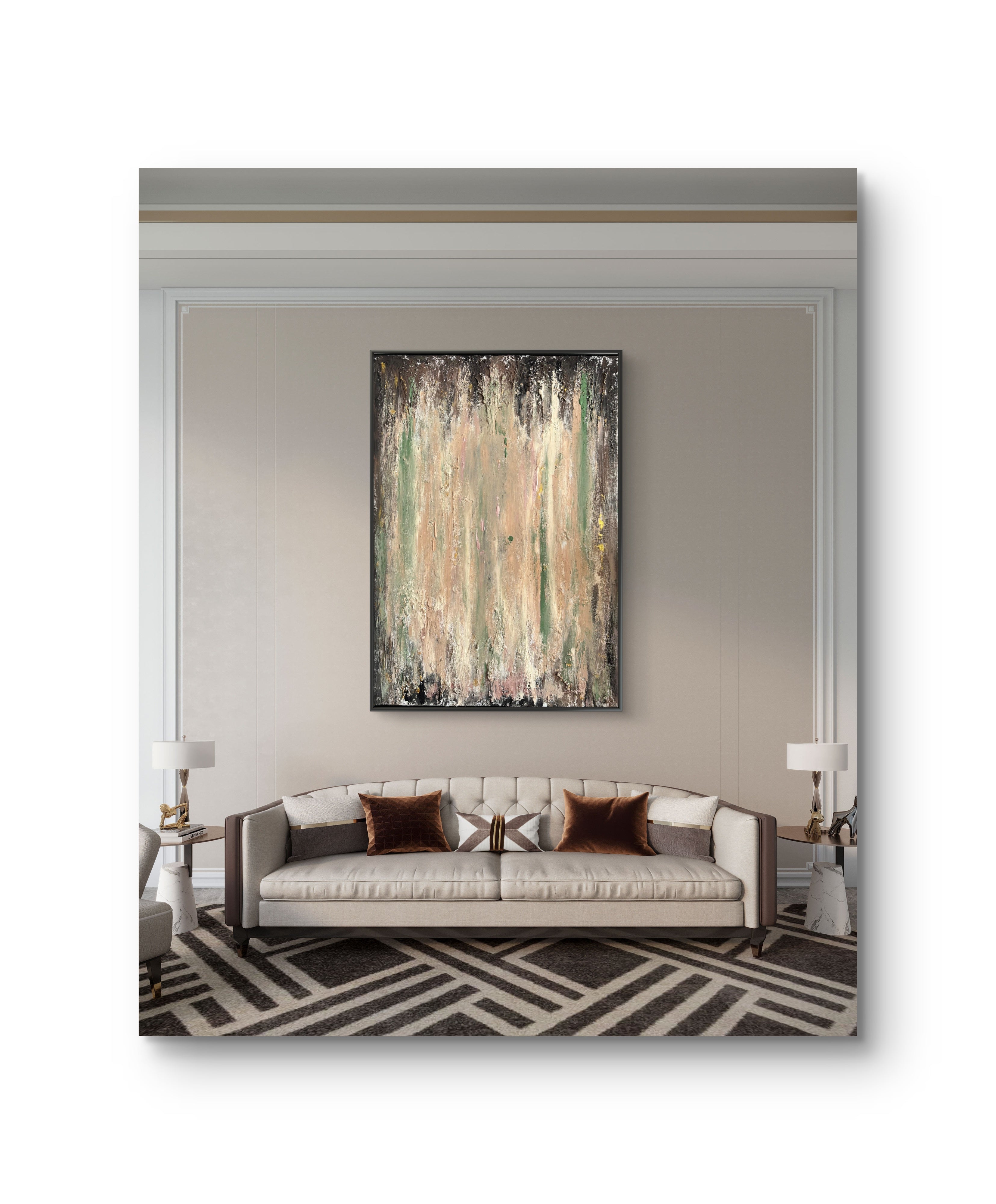 Interior Echo Textured Art