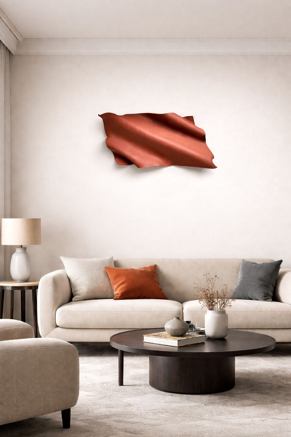 Rusty 3D Wall Sculpture