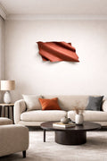 Rusty 3D Wall Sculpture