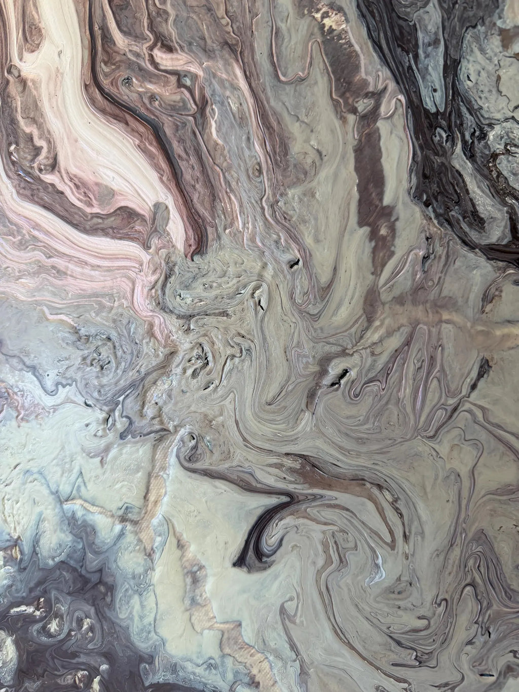 Earthy Flow 01 Textured Art